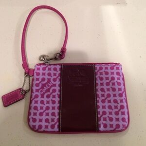 Coach wristlet